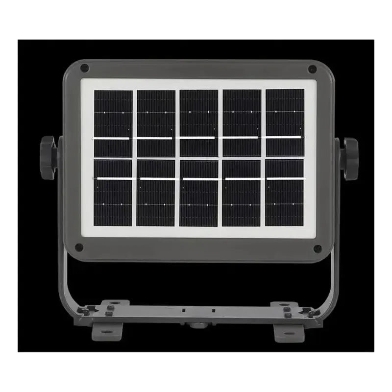 Reflector Led Solar Recargable Portable 200w Multifuncional Negro Blanco