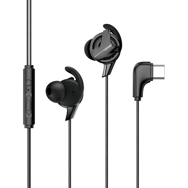 Audífono Usb C Gamer C15 - Blindado - Microfono - Baseus Color Negro (nuevo Con Caja Abierta)