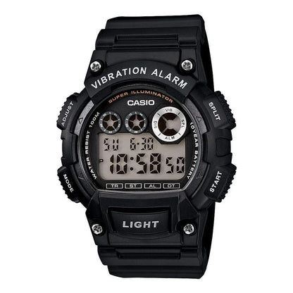 Reloj Casio Modelo: W-735h-1a Negro Sumergible