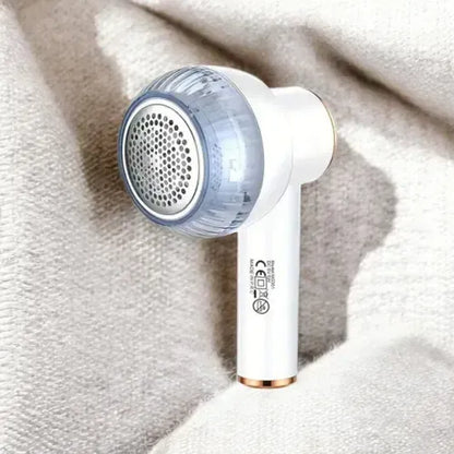 Quita Pelusa Eléctrico Portátil Usb Recargable Blanco