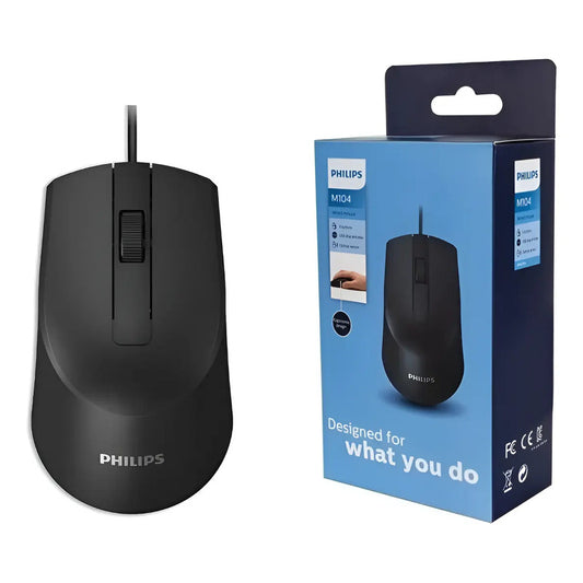 Mouse   M104 Negro Genérico  Negro
