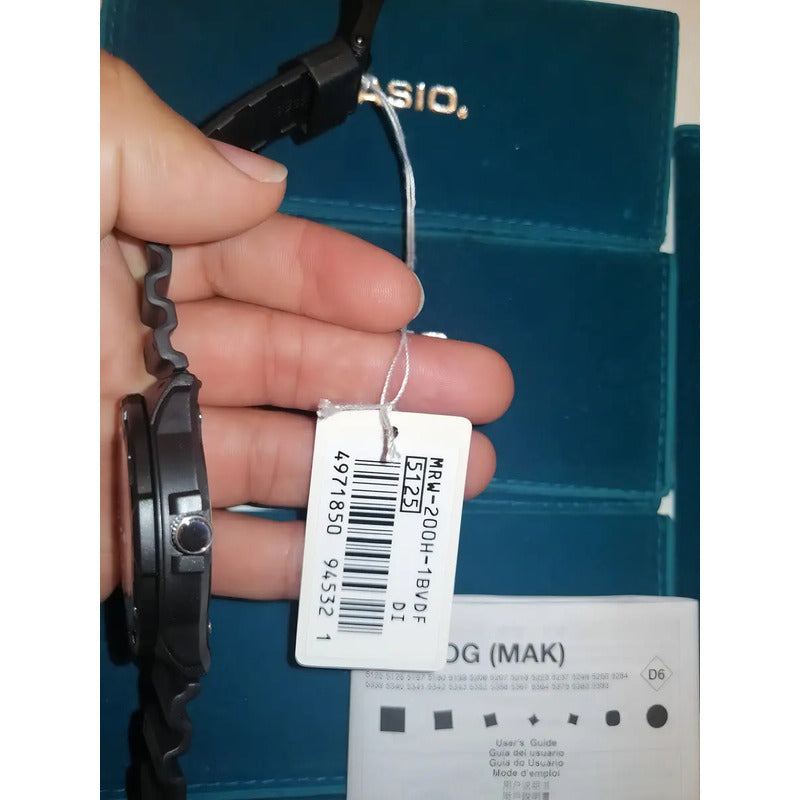 Reloj Casio Hombre Mrw-200h Colores Surtidos/relojesymas Negro 1b Negro