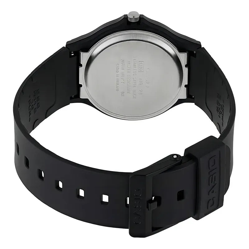 Reloj Pulsera Casio Mq-24-1bl Con Correa De Resina Color Negro
