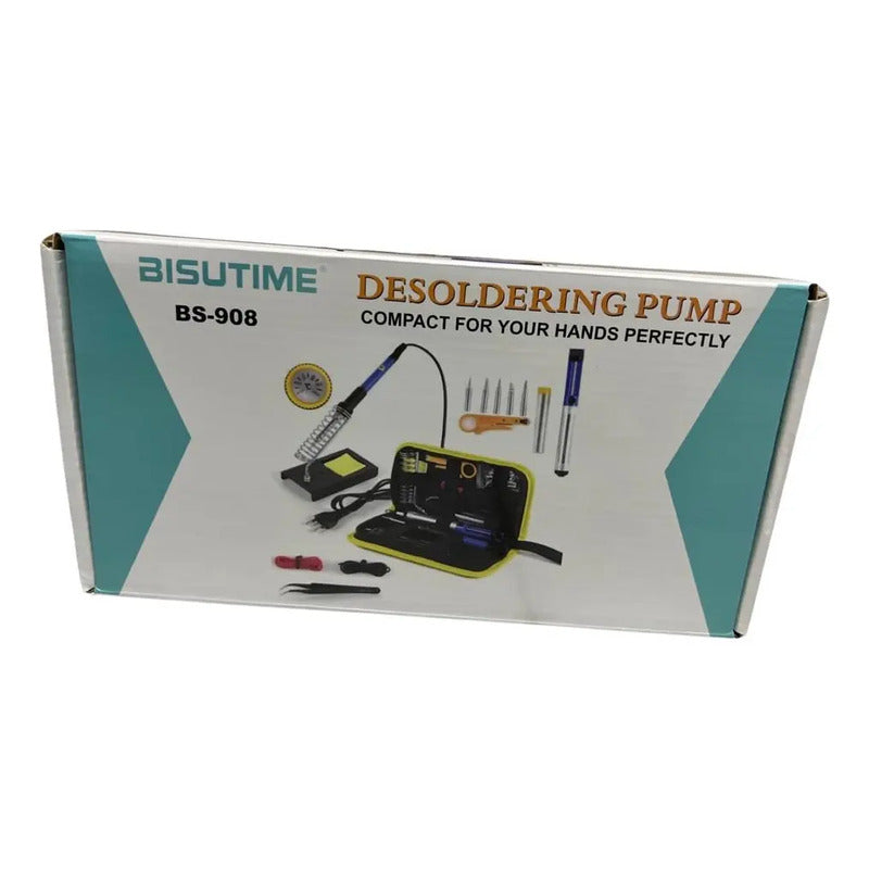 Kit Soldadura Eléctrico Inlife K70 220v 60w Regulable Amarillo