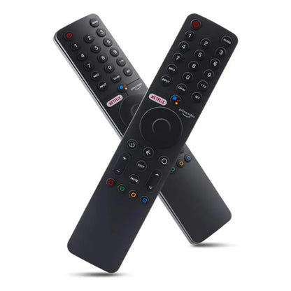 Control Tv Con Voz Xmrm-19 Compatible Para  Xiaomi Mi P1 Q1 Negro