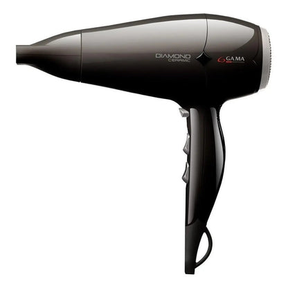 Secador De Pelo Gama Diamond St Bk 220 Ion 2300 Watts Color  Negro