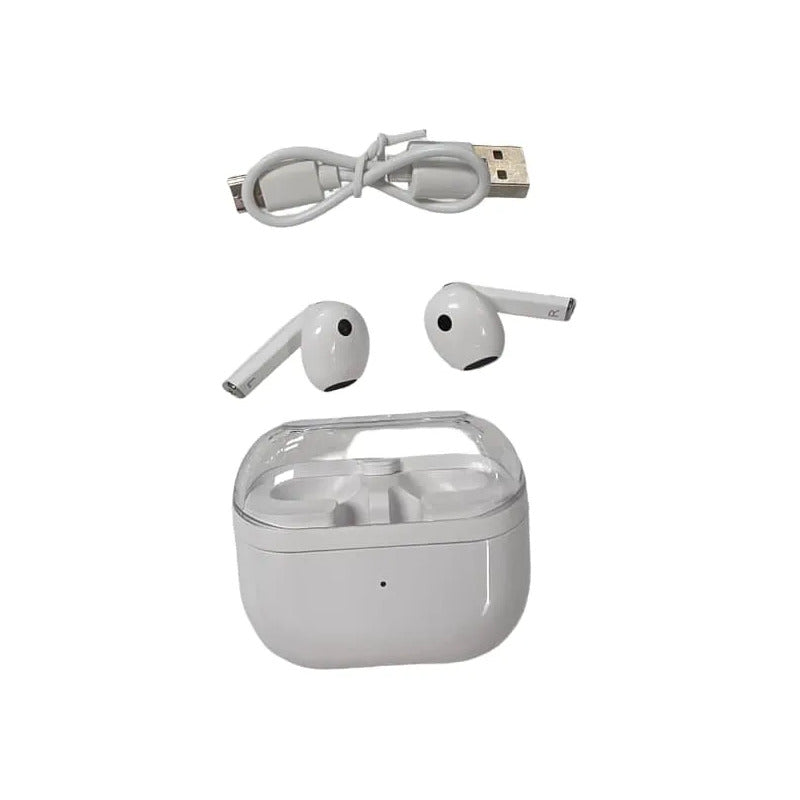 Audífonos Inalámbricos Bluetooth Tws Estuche De Carga Blanco