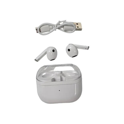 Audífonos Inalámbricos Bluetooth Tws Estuche De Carga Blanco
