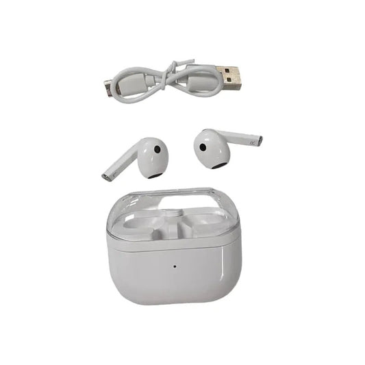Audífonos Inalámbricos Bluetooth Tws Estuche De Carga Blanco