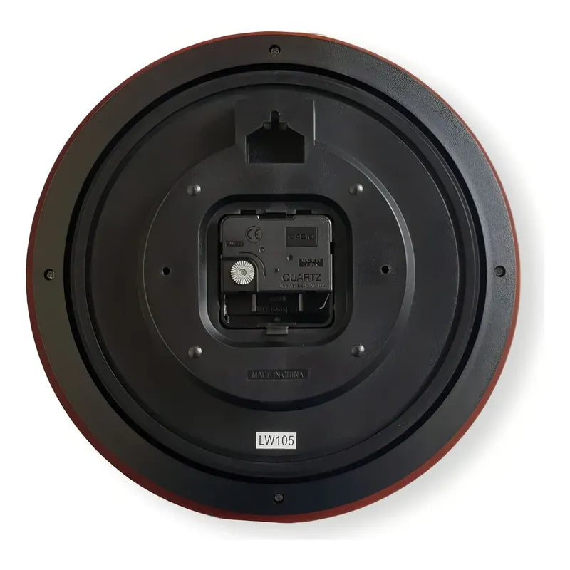 Reloj Pared Casio Iq-126-5d Silencioso 5d Arabicos Surtido