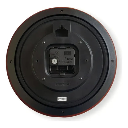 Reloj Pared Casio Iq-126-5d Silencioso 5d Arabicos Surtido