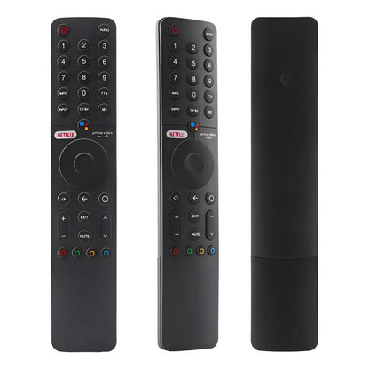 Control Tv Con Voz Xmrm-19 Compatible Para  Xiaomi Mi P1 Q1 Negro