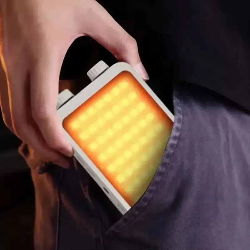 Panel De Luz Portátil 40w Para Videos Y Fotografías Blanco Blanco Frío