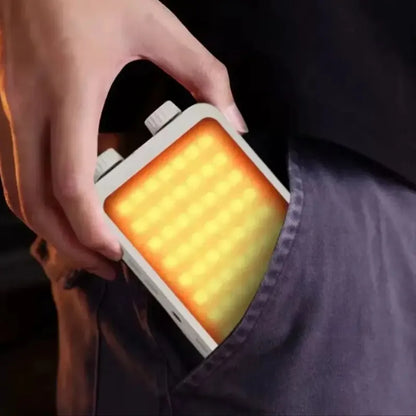 Panel De Luz Portátil 40w Para Videos Y Fotografías Blanco Blanco Frío