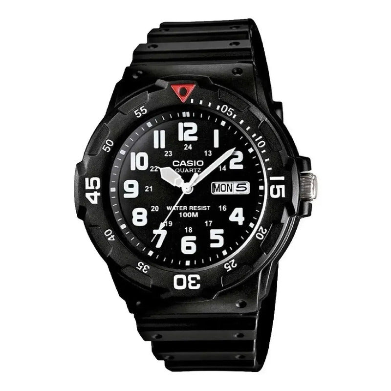 Reloj Casio De Hombre Mrw-200h Deportivo Sumergible 100m Negro Azul