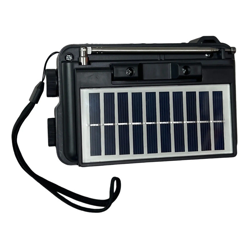 Rdd Rd-322bts Radio 8 Bandas Am/fm/sw Bluetooth 5v Solar Negro
