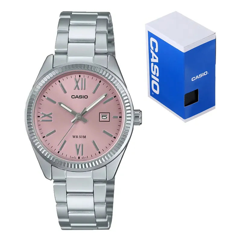 Casio Reloj Ltp-1302dd-4a1vdf Mujer Adultos (cód: 41522156) Plateado Rosa