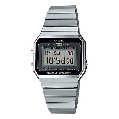 Reloj Casio Hombre A-700wm-7a Vintage Plateado