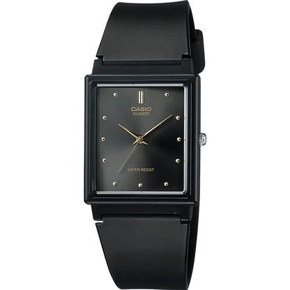 Reloj Casio Mq38 8a Unisex Correa Resina Negro Full Gris Oscuro Mq-38-8a