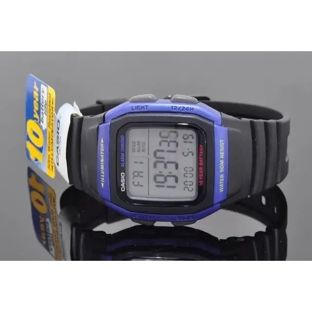 Casio Reloj Hombres W-96h-2a W-96h-2a Hombre (cód: 20633563) Negro Azul Plateado
