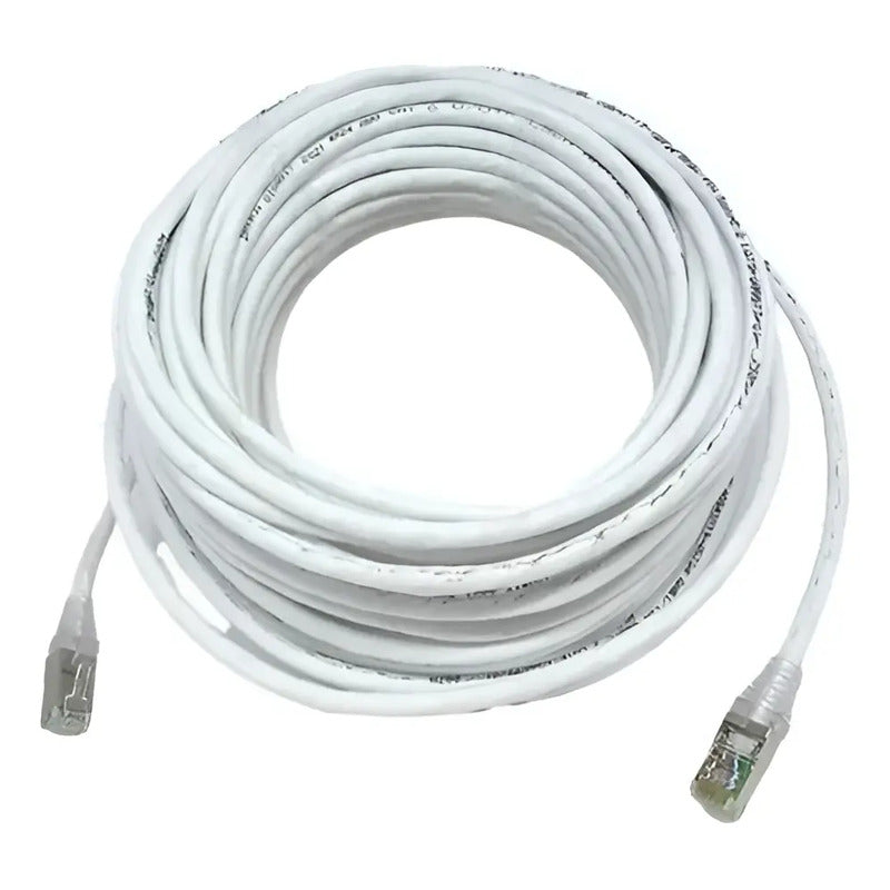 Cable Ethernet Lan Red Cat5e Rj45/8p8c De 30 Metros