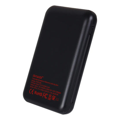 Cargador Batería Ext Powerbank 10.000 Mah Aiwa Paw-300 Negro Negro