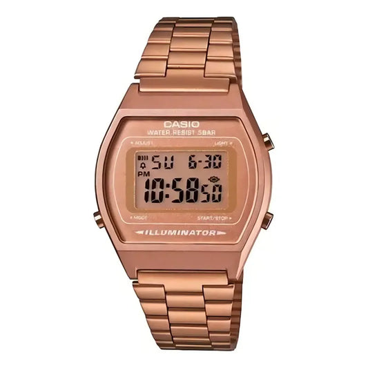 Reloj Casio Vintage B640wc-5avt Unisex Rosa