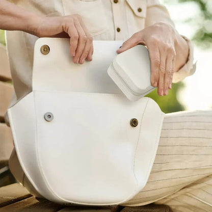 Joyero Portátil Genérico - Estuche Para Joyas 1 Unidad Beige