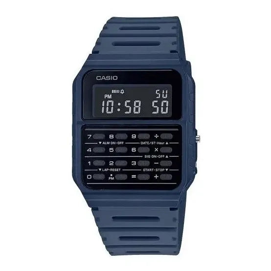 Reloj Calculadora Casio Ca-53wf 2b Retro Classic Vintage Azul Negro