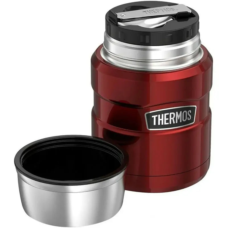 Termo Comida King Acero Inox 470 Ml Rojo - Thermos