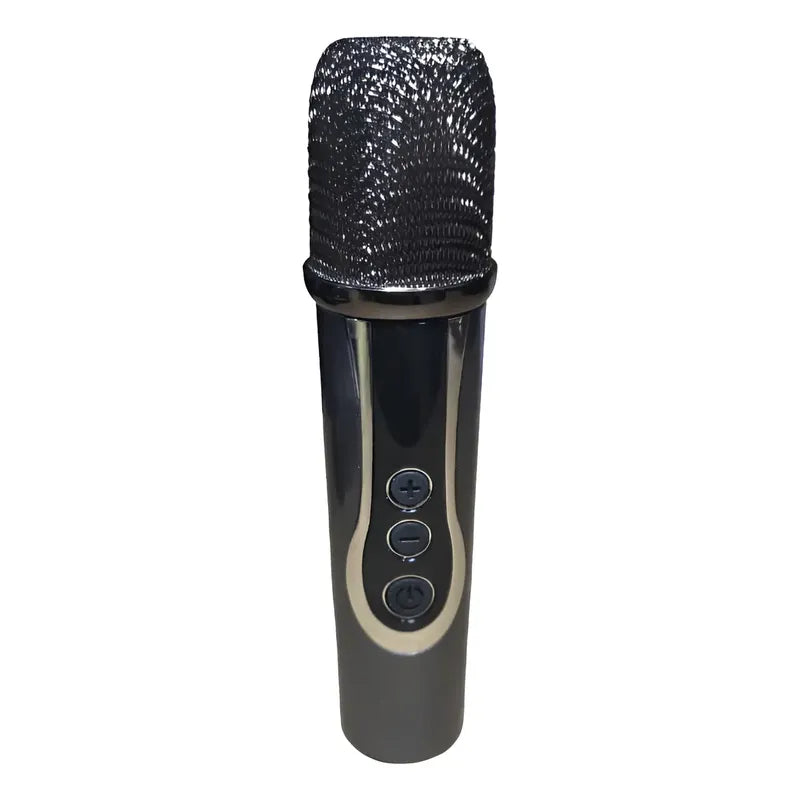 Microfono Inalambrico Recargable Receptor Gris Oscuro