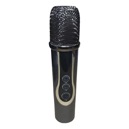 Microfono Inalambrico Recargable Receptor Gris Oscuro