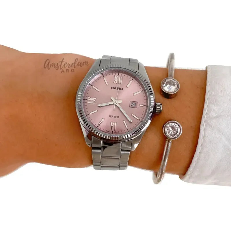 Casio Reloj Ltp-1302dd-4a1vdf Mujer Adultos (cód: 41522156) Plateado Rosa