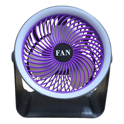 Ventilador Induvidual Usb Ajuste De 5 Velocidad De Viento 39.37 Cm Gris Oscuro Blancas Plástico 3