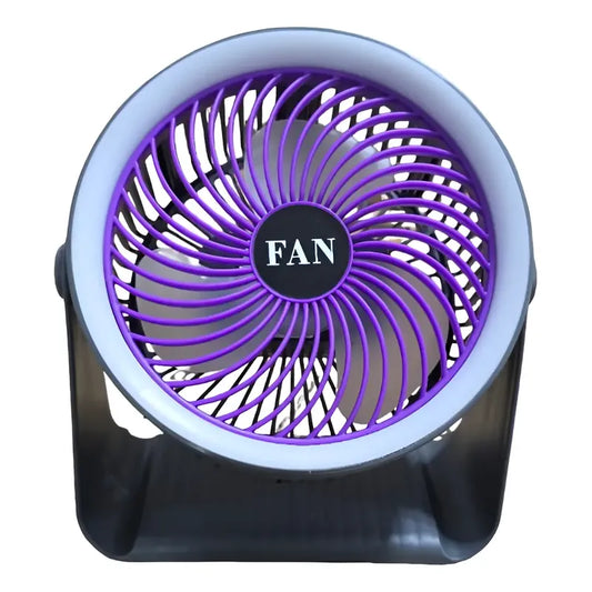 Ventilador Induvidual Usb Ajuste De 5 Velocidad De Viento 39.37 Cm Gris Oscuro Blancas Plástico 3