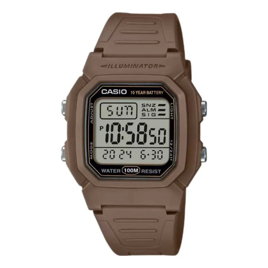 Reloj Casio W-800h-5avdf Cuarzo Unisex Marrón Café