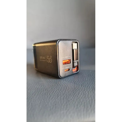 Cargador 50w De Pared Carga Super Rápida Certificacion Sec Negro
