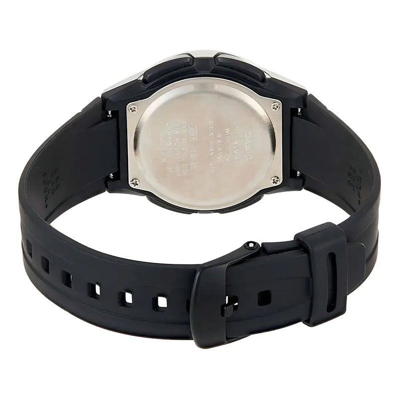 Reloj De Pulsera Casio Collection Aw-80-1a Negro Plateado/negro