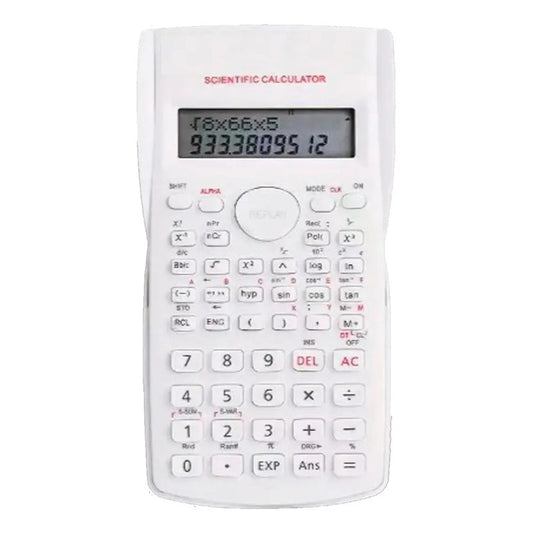 Calculadora Científica Irm 82ms Blanco 240 Funciones Pantalla 12 Dígitos
