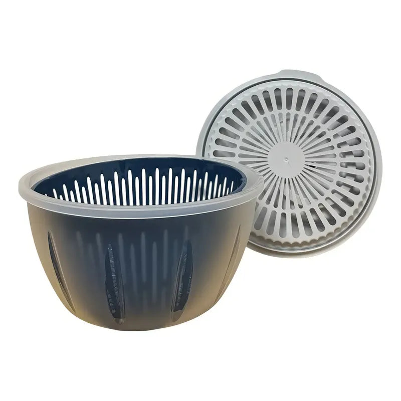 Centrífuga Vegetales Titiz Manual 4.5l Azul Oscuro Secador Ensaladas