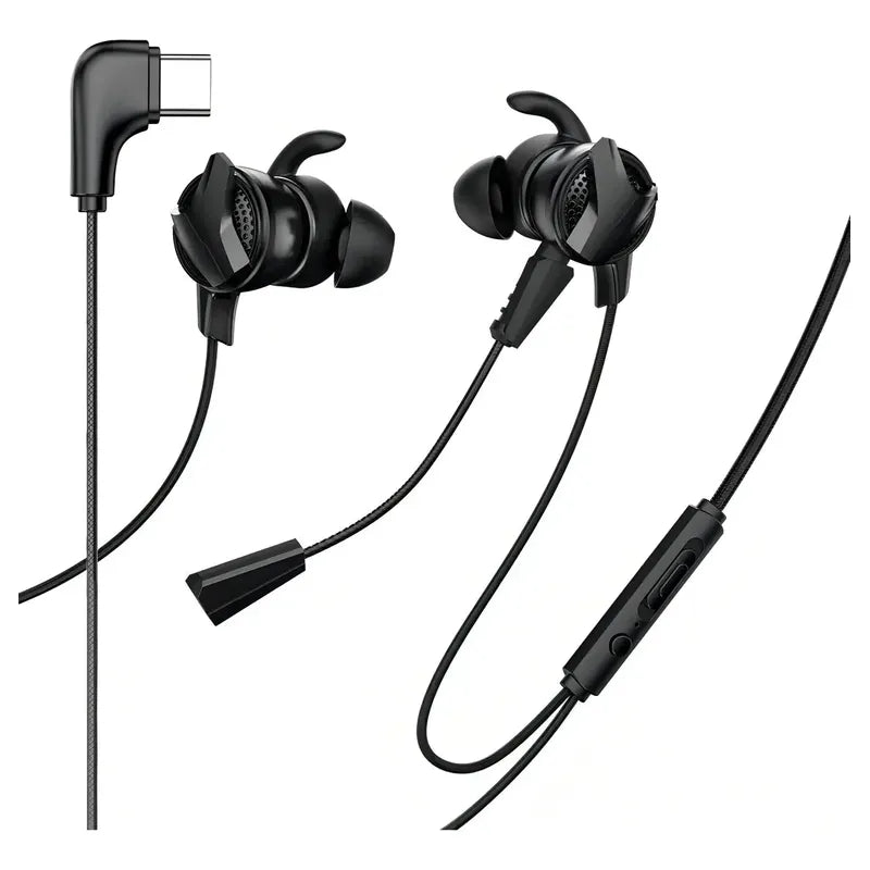 Audífono Usb C Gamer C15 - Blindado - Microfono - Baseus Color Negro (nuevo Con Caja Abierta)