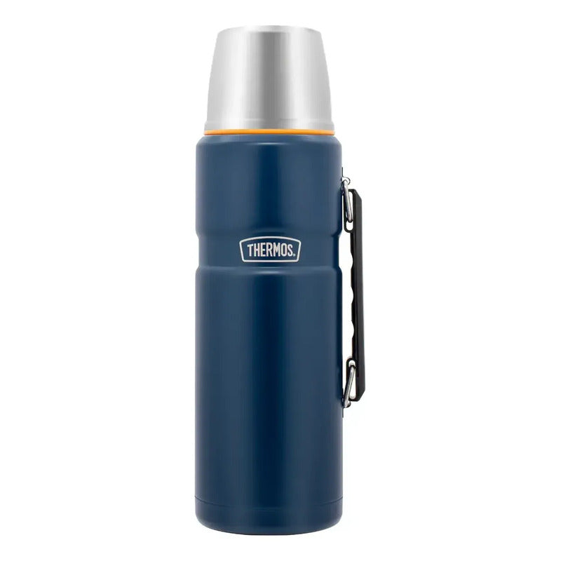 Termo Liquido Acero Inox King 2l Matt Navy Azul Marino
