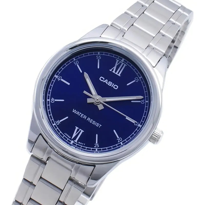 Casio Ltp-v005d-2b2udf Casio Mujer (cód: 22318980) Plateado Azul Ltp-v005d-2b2