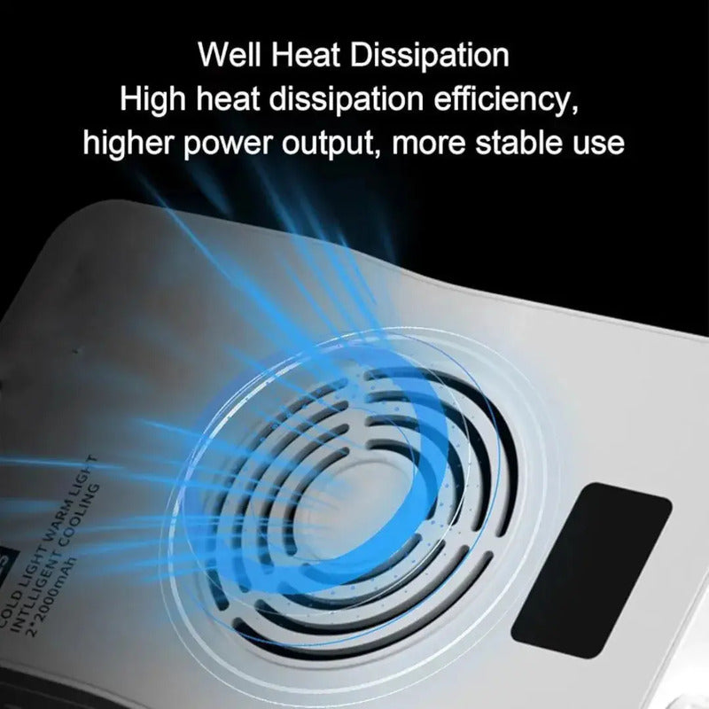 Panel De Luz Portátil 40w Para Videos Y Fotografías Blanco Blanco Frío