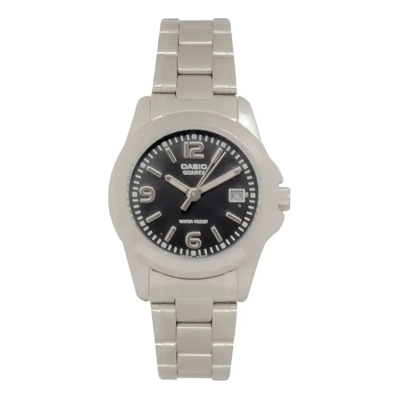 Casio Ltp-1215a-1a Casio Mujer (cód: 21334634) Plateado Negro