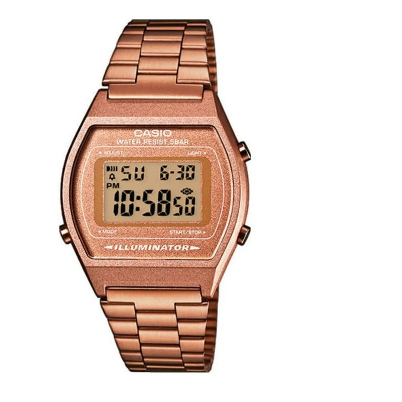 Reloj Casio Vintage B640wc-5avt Unisex Rosa