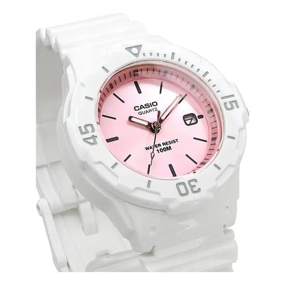 Reloj Casio Lrw-200h-4e3vdf Cuarzo Mujer Color De La Correa Blanco