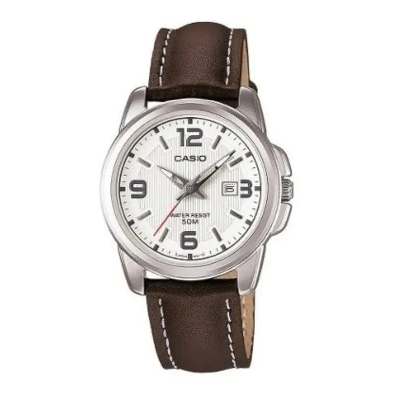 Reloj Casio Mujer Ltp-1314l-7avdf Café