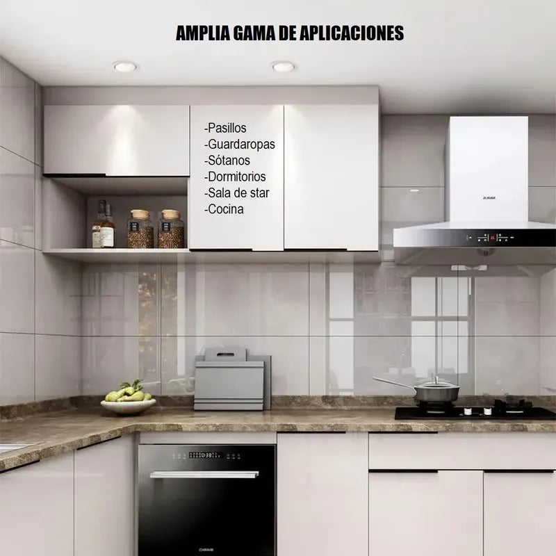 Pack X2 Focos Led Embutidos Luz Fria 6500k 12w