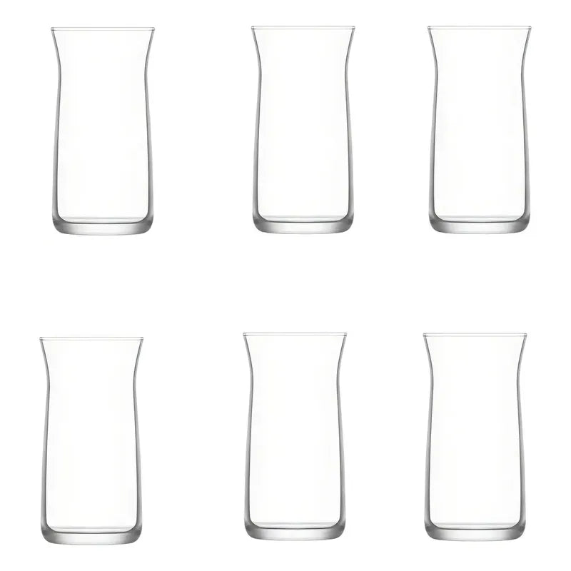 Set 6 Vasos De Vidrio Cóctel, Postres Premium Lav 370ml Vera Color Transparente